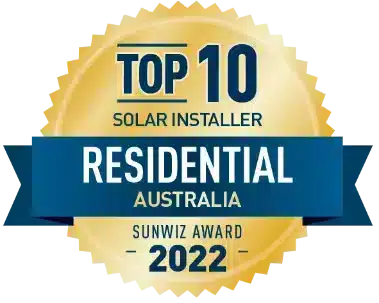 top 20 solar installer residential australia sunwiz award 2022