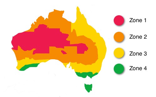 Australian map STCs