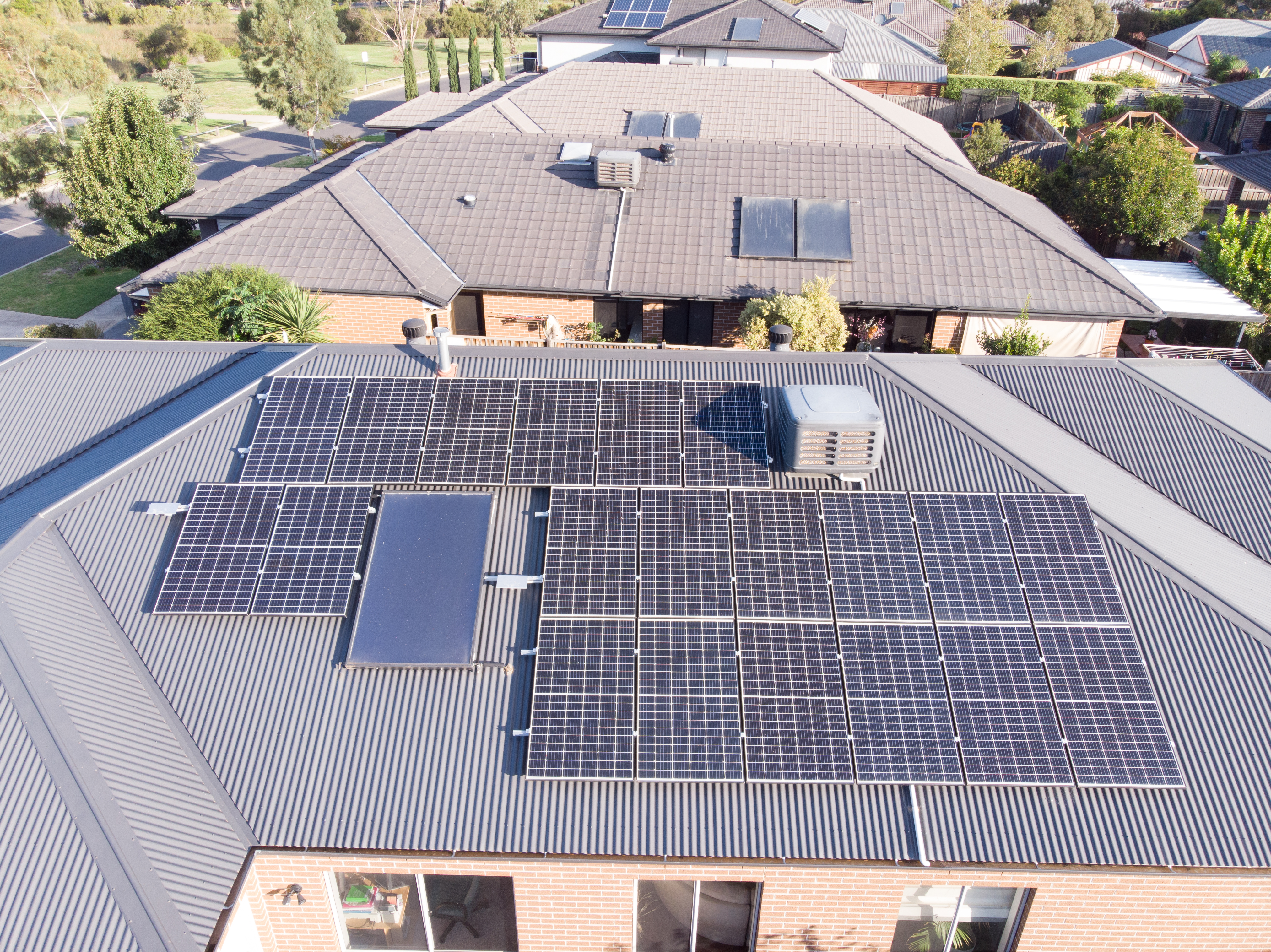 6.6kW solar panel installation in Melbourne