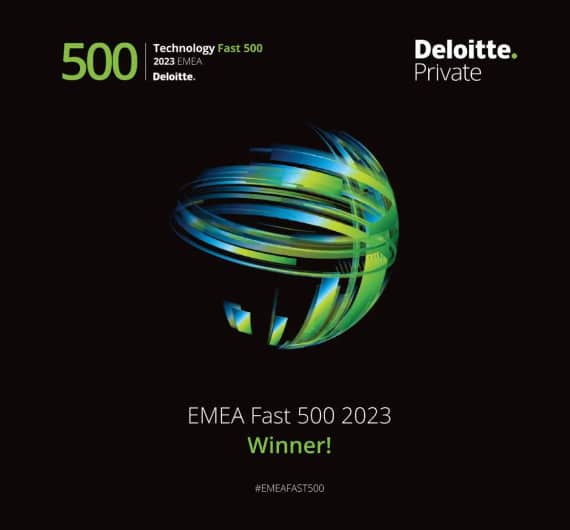 6th fastest growing tech company in EMEA